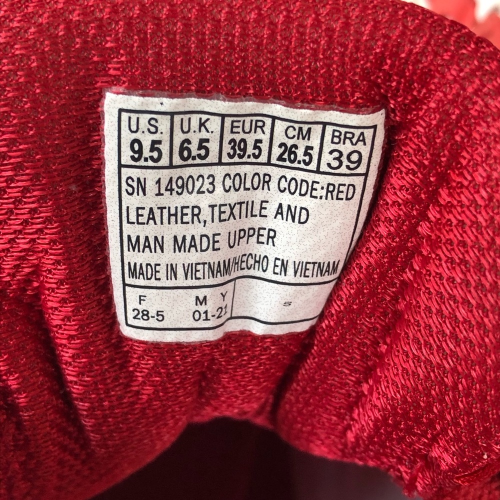Skechers Women D’Lux Walker Red Sneakers size 9.5 - Picture 12 of 16